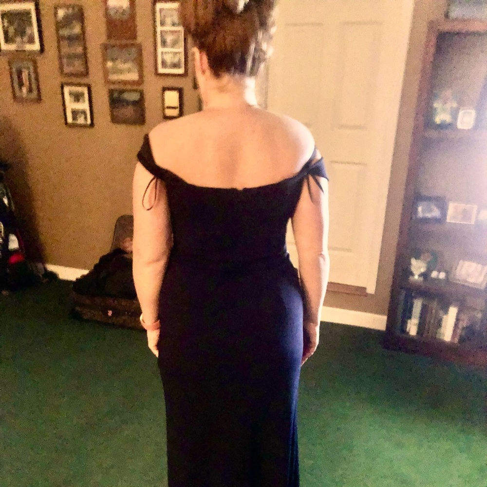BHLDN ROSSI DRESS NAVY
